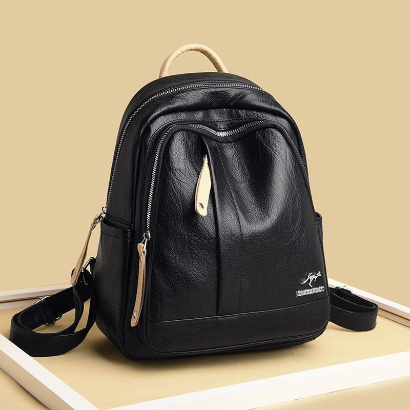 Women's Innovative Leather Korean Fashion Soft Bags