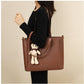 Large Capacity Genuine Leather Fashion High-grade Tote Bags