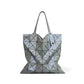 Women's Fashion Simple Rhombus Geometric Trend Stitching Shoulder Bags