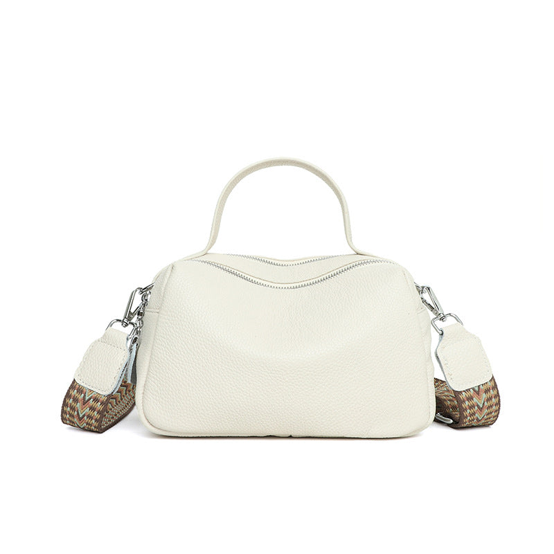 Women's Leather High-grade Large Capacity First Layer Crossbody Bags