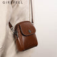 Women's Fashionable Genuine Leather Cattlehide Fashion Mobile Crossbody Bags