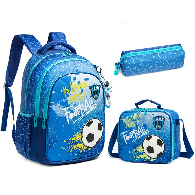 Sequined Cute Cartoon Primary Inch Three-piece Elementary School Students' Schoolbags
