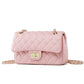 Women's Summer Chain Classic Style Diamond Solid Crossbody Bags