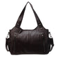 Women's Leather Soft Large Capacity Totes Commuter Tote Bags