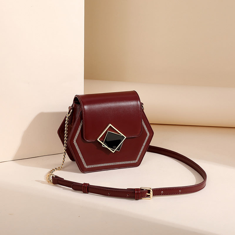 Women's Design High-grade Springtide Versatile Fashion Retro Crossbody Bags