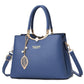 Women's Western Style Solid Color Large Capacity Handbags