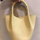 Lady Hand-held Vegetable Basket Processing Top Handbags