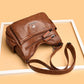 Women's Large Capacity Soft Leather Mother Fashion Crossbody Bags