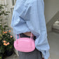 Women's Korean Style Niche Chain Oval Simple High Crossbody Bags