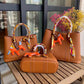 Genuine Leather Fashion Simple Large Capacity Portable Shoulder Bags
