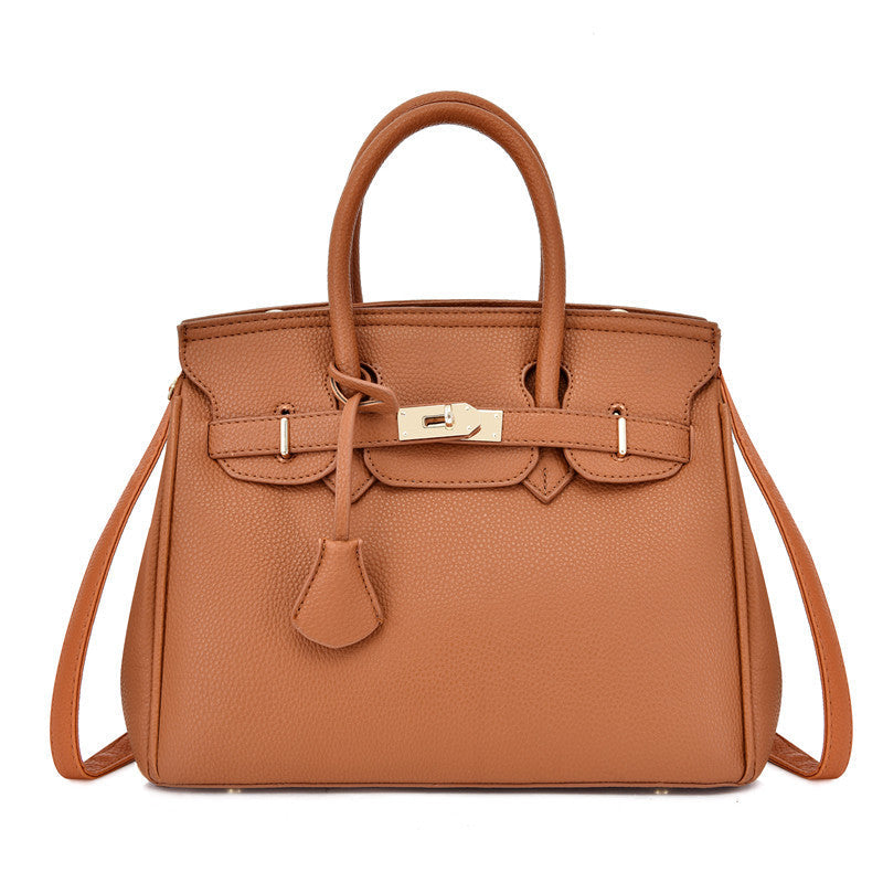 Women's Durable Simple Solid Color Fashion Handbags