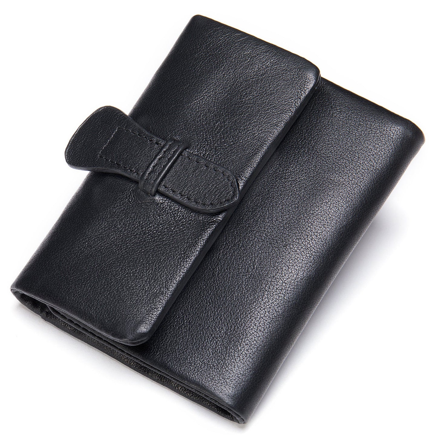 Lady's Multiple Slots Credit Vintage Genuine Card Holder