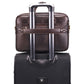 First Layer Cowhide Male Computer Leather Handbags