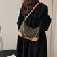 Women's Handmade Croissant Retro Since Material Kit Small Square Bags