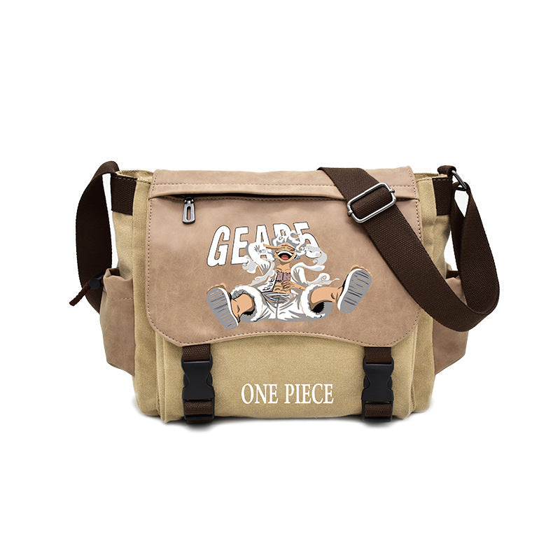 One Piece Human Ghost Blade Totoro Men's Shoulder Bags