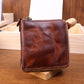 Leather Retro Short Vegetable Tanned Washed Cowhide Unique Men's Wallets