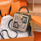 Women's Mild Luxury Retro Embroidered Portable Box Crossbody Bags