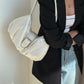 Korean Style Pleated Sier Cotton Filling Bags