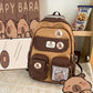 Capybara Good-looking College Style Large Capacity Elementary School Students' Schoolbags