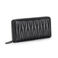 Women's Sheepskin Korean Rhombus Long Clutch Mobile Ladies Wallets