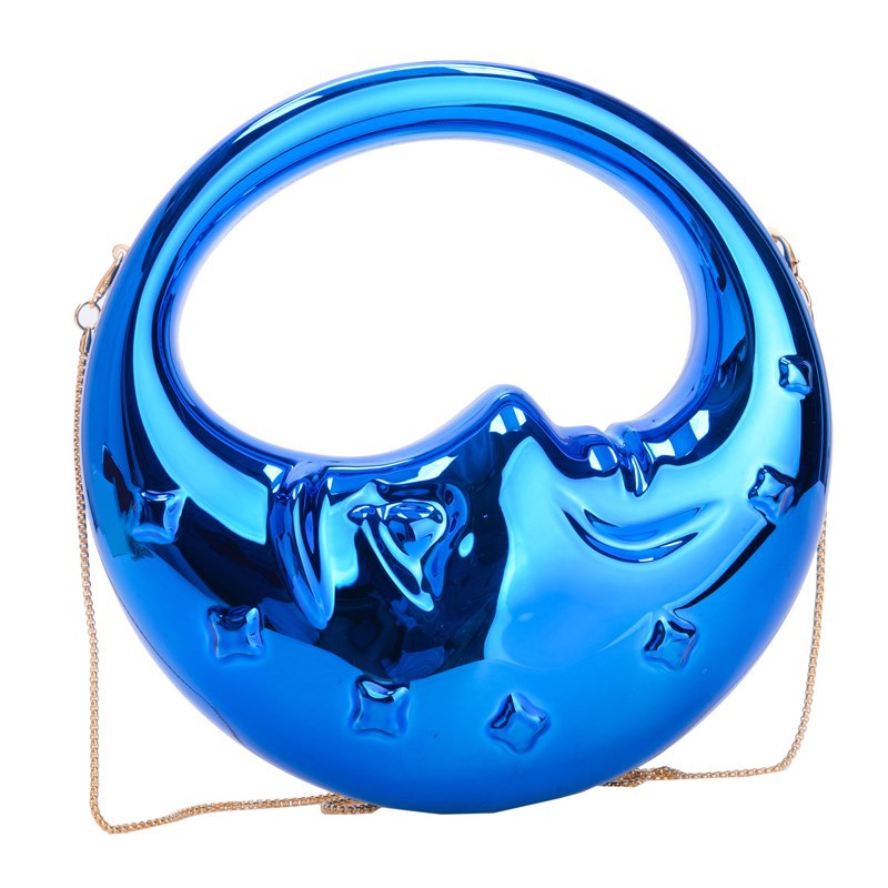 Women's Acrylic Moon Niche Creative Shape Handbags