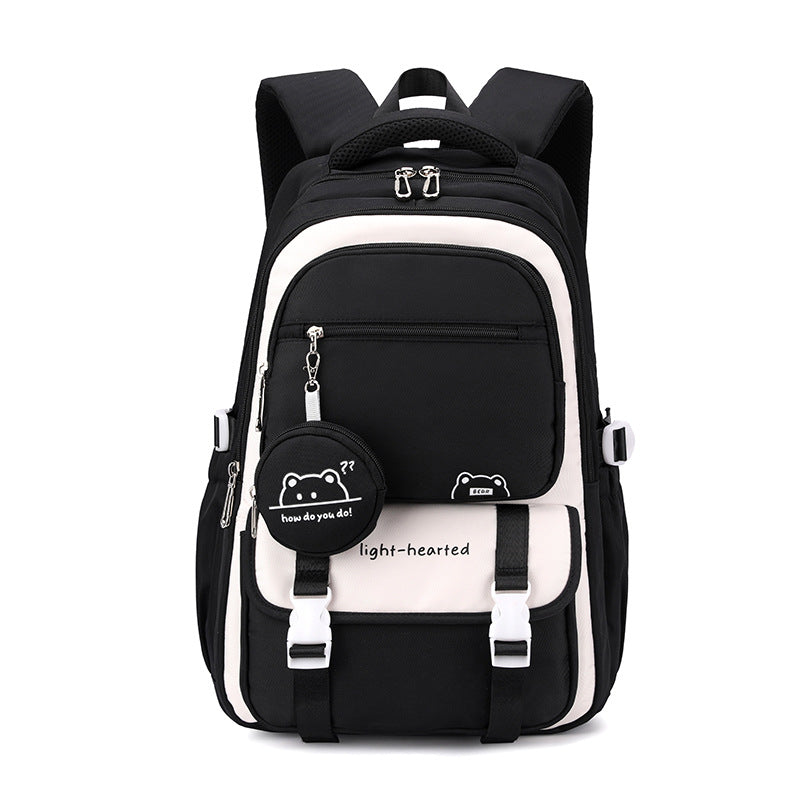 Natural Fish Junior High Good-looking Large Backpacks
