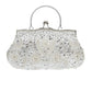 Women's Handmade Pearl Embroidery Dress Garment Dinner Evening Bags