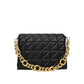 Women's Fashion Classic Style Thick Chain Embroidered Shoulder Bags