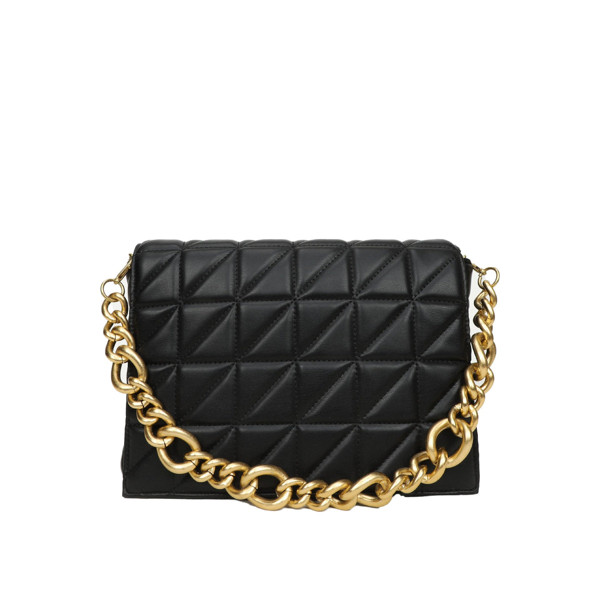 Women's Fashion Classic Style Thick Chain Embroidered Shoulder Bags