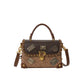 Women's Style Advanced Texture Design Badge Trendy Small Square Bags
