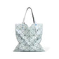 Women's Fashion Simple Rhombus Geometric Trend Stitching Shoulder Bags