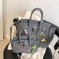 Retro Distressed Spoof Pin Rag Beggar Bags