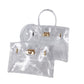 Women's Street Jelly Transparent Laser Magic Color Bags