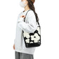 Women's Trendy Striped Portable Fashion Flower Bucket Bags