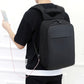 Women's & Men's & Contrast Color Waterproof Charging Business Backpacks