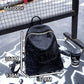 Women's Korean Style Trendy Genuine Leather First Backpacks