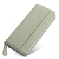 Women's & Men's & Genuine Leather Credit Long Clutch Purses