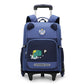 Children's Large Capacity Boys Two-wheel Six-wheel Primary Elementary School Students' Schoolbags