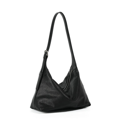 Women's First Layer Vegetable Tanning Leather Underarm Armpit Bags