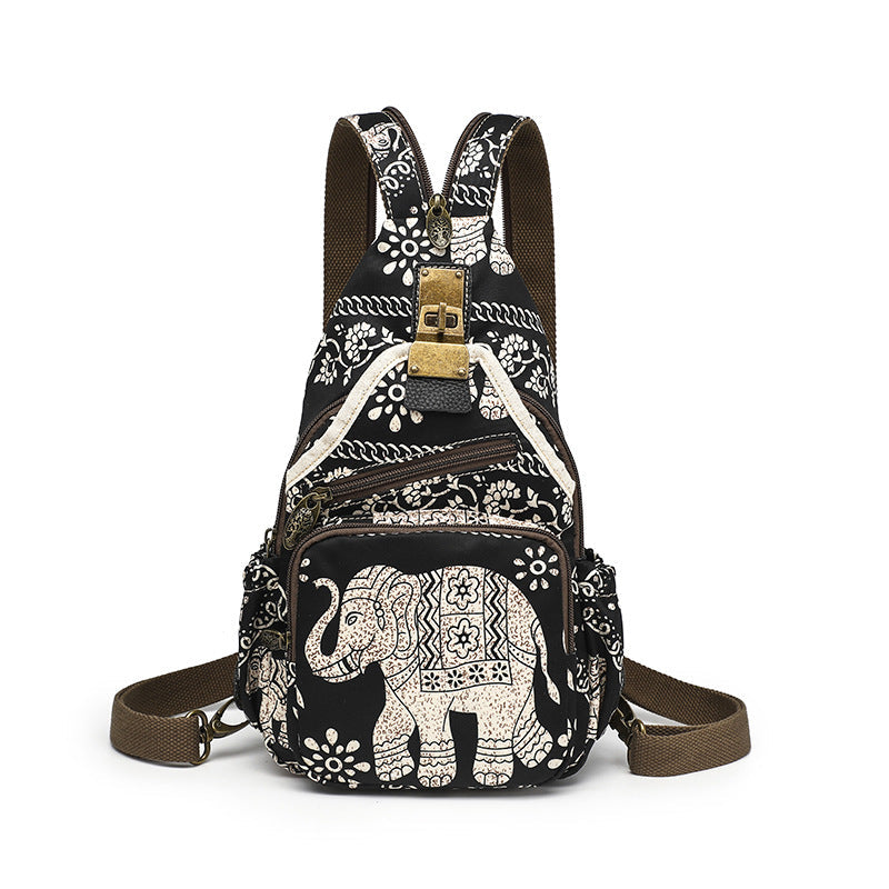 Women's Korean Style Leisure Fashion Double Waist Packs