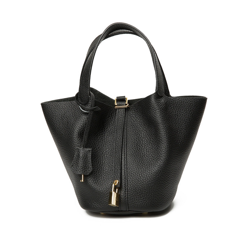 Women's Leather Mom Simple Fashion Large Capacity Handbags