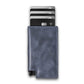 Men's Popular Metal Swiping Metallic Aluminium Card Holder