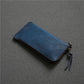 Men's Long Genuine Leather First Layer Zipper Men's Wallets
