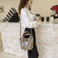 Women's Springtide Commuting Fashion Portable Solid Color Crossbody Bags