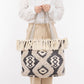 Canvas Large Capacity Female Seaside Vacation Shoulder Bags