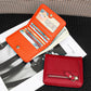 Women's Leather Short First Layer Cowhide Korean Style Cute Ladies Wallets