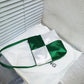 Women's Satin Color Matching Chessboard Plaid Underarm Armpit Bags
