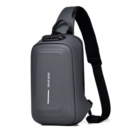 Men's Motorcycle Password Unique Leisure Cross Body Men's Messenger Bags