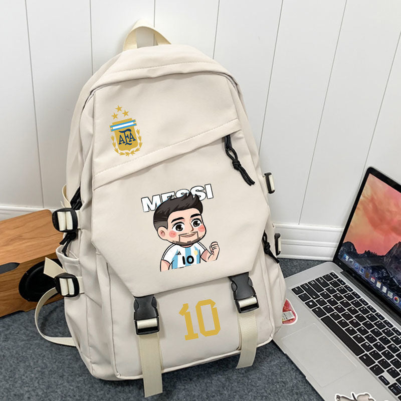 Women's & Men's & Cristiano Football Peripheral High Primary Backpacks