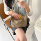Women's Style Spring Soft Leather Simple Large Capacity Commuter Shoulder Bags